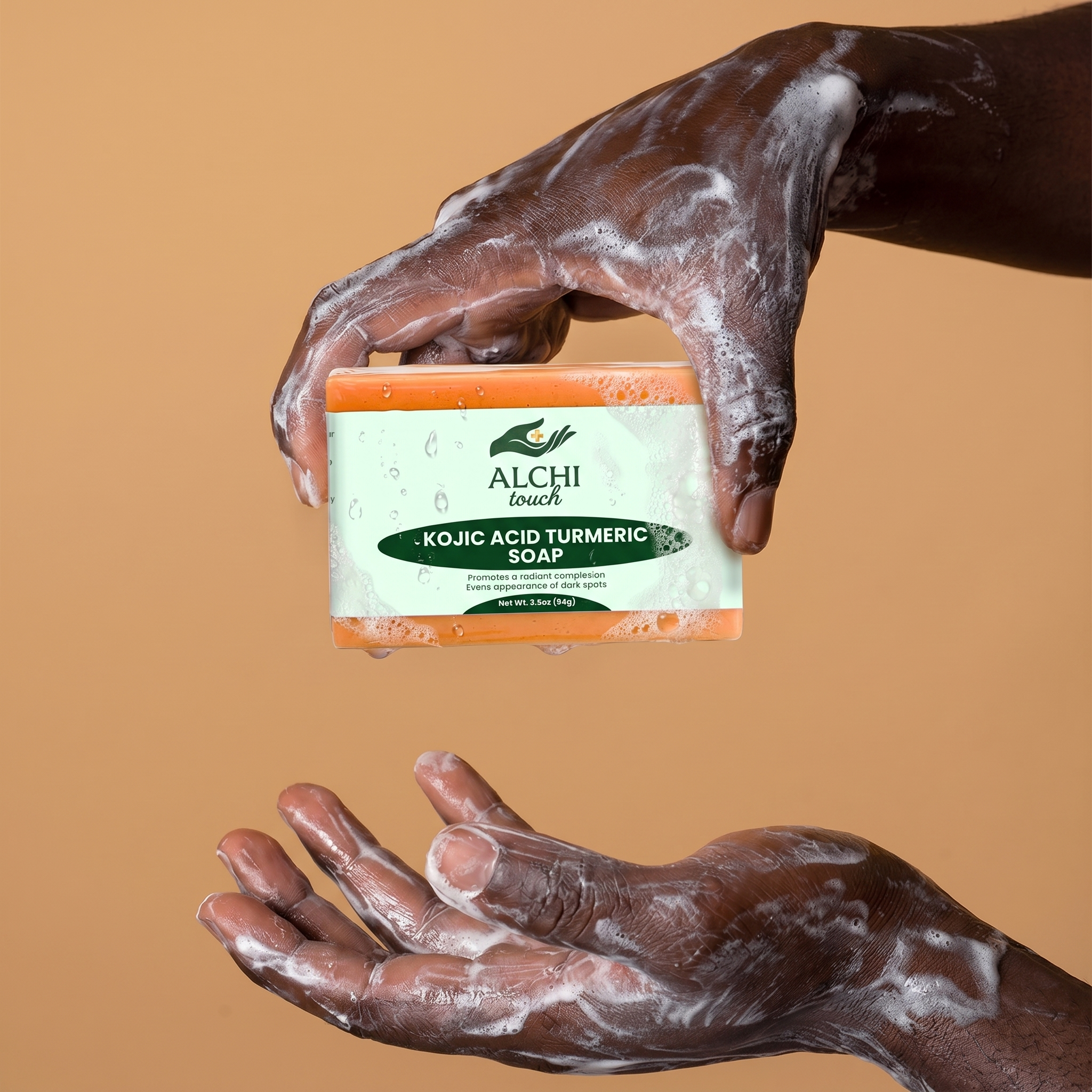Kojic Acid Turmeric Soap – Fade Dark Spots & Even Skin Tone Fast